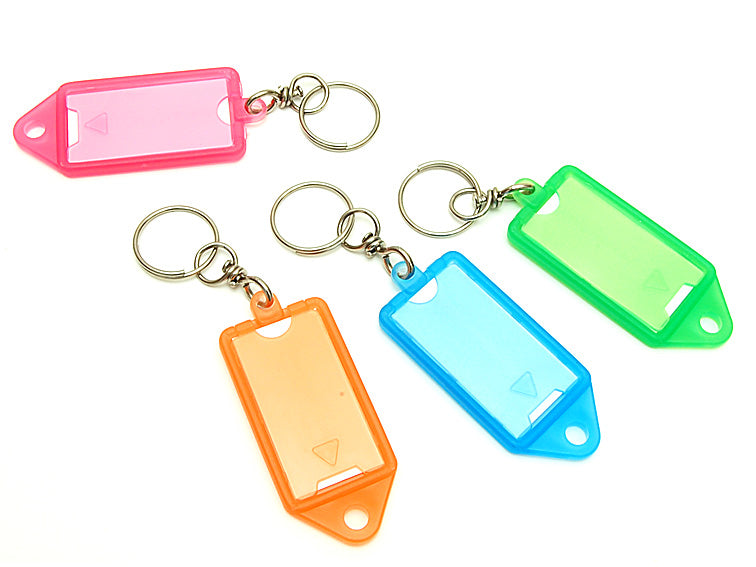 PORTAETICHETTA IN PLASTICA C/FINESTRA 65X30 MM- DIESSE- 150,0 pz