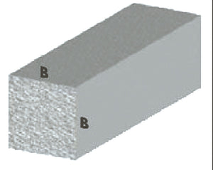 PROFILO ARGENTO H.100 CM QUADRO PIENO 10X10 MM**- ARCANSAS- 5,0 pz