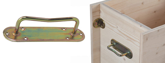 PIASTRA 950 MANIGLIA FISSA ACC TROP 50X160 MM- ALDEGHI LUIGI SPA- 10,0 pz