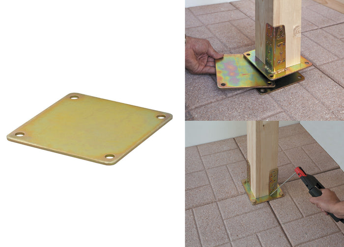 PIASTRA 800/P SPESSORE 3,5 ACC TROPIC 230X230 MM- ALDEGHI LUIGI SPA- 1,0 pz