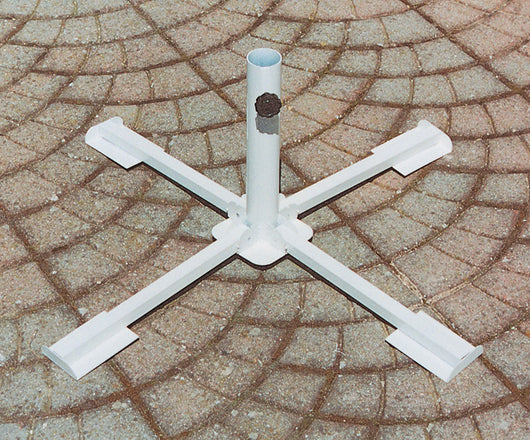 C BASE P/OMBRELLONE IN ACCIAIO A CROCE- I GIARDINI DEL RE- 1,0 pz