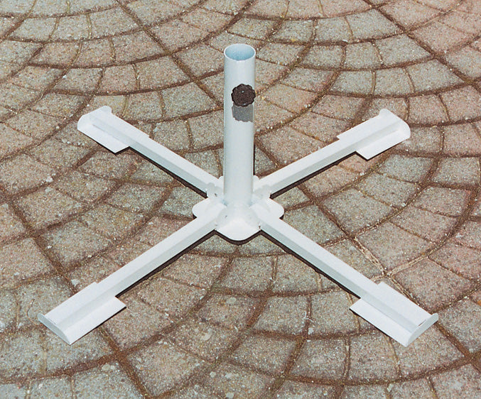 C BASE P/OMBRELLONE IN ACCIAIO A CROCE- I GIARDINI DEL RE- 1,0 pz