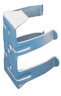 GANCIO ACCIAIO ZINCATO PER ZOCCOLO LEGNO*- 50,0 pz