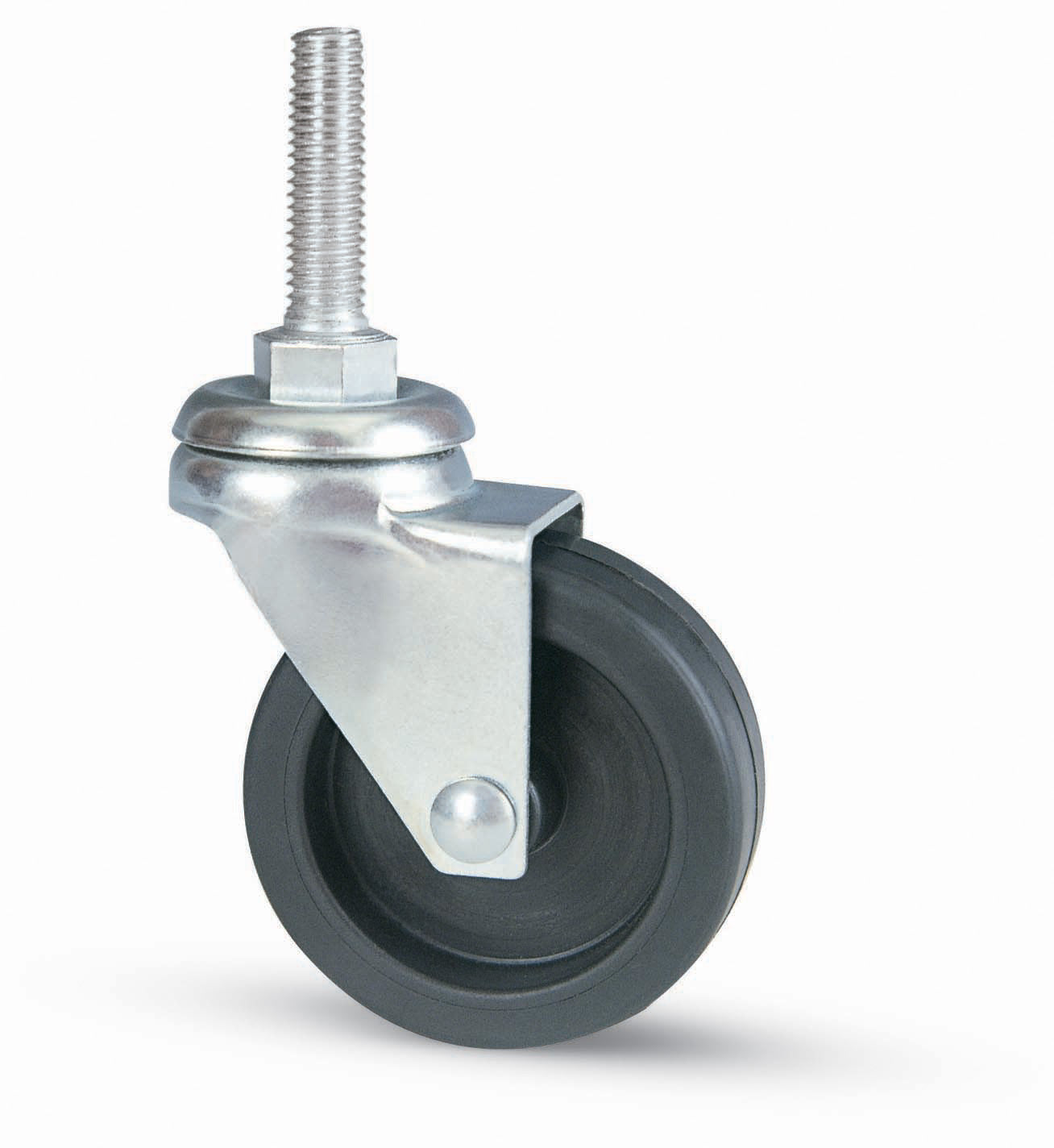 RUOTA MOBILE D 40 MM GOMMA 220/B PERNO 8MAX30**- 20,0 pz