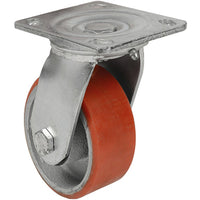 RUOTA POLIURETANO D 125X32 MM PIASTRA GIREV EXP- 1,0 pz