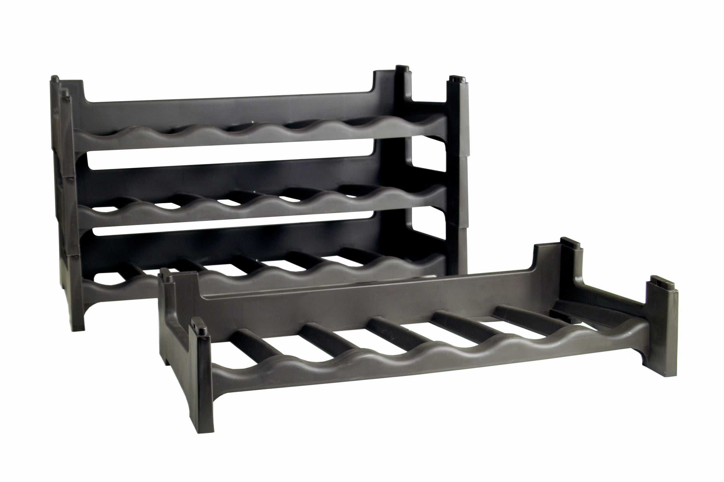 CANTINETTA 6 POSTI IN PLASTICA IMPILABILE- I.C.S.- 10,0 pz