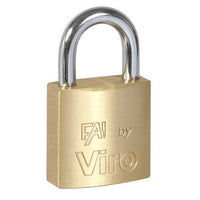 VIRO 552 FAI LUCCHETTO RETTANGOLARE 25 MM- 12,0 pz