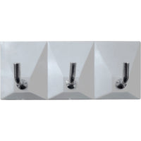 GANCIO ADESIVO PLASTICA 3 POSTI**- DIESSE- 40,0 pz