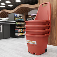 CARRELLO PORTATUTTO 4 RUOTE IN RESINA- 1,0 pz