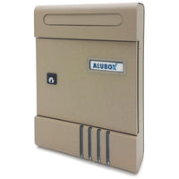 CASSETTA POSTALE ALUBOX SE 20,4X7X29 CM SABBIA- 1,0 pz