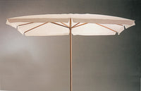 C OMBRELLONE IN LEGNO PALO 48 300X300 CM BIANCO- 1,0 pz