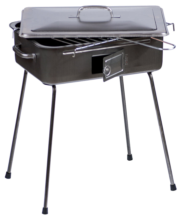 BARBECUE IN LAMIERA FORNACETTA RETTANGOLARE- FILCASALINGHI- 1,0 pz