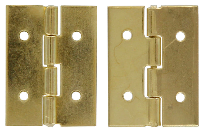 CERNIERA ACCIAIO OTTONATO 15 X 20 MM**- 100,0 pz