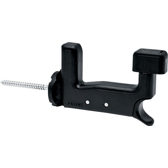 FERMAIMPOSTE IN PLASTICA GRILLO NERO 120 MM- 25,0 pz