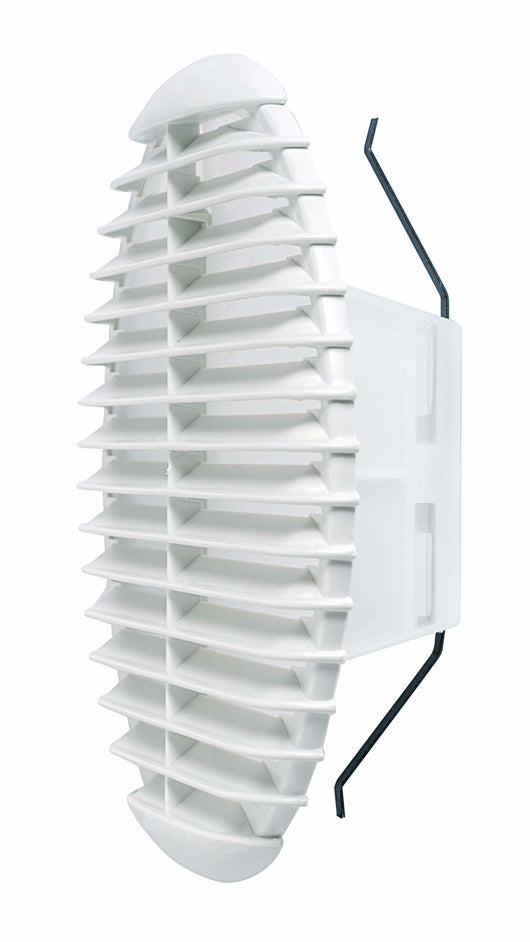 GRIGLIA AERAZIONE PLAST C/MOLLE+ZANZ D 125/160- 4,0 pz