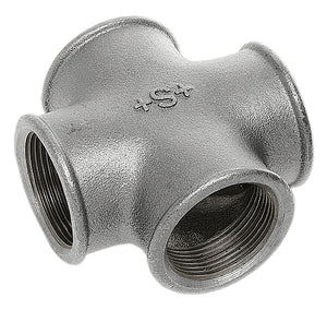 CROCE UGUALE GHISA ZINCATA D  1           180- AMAFLEX- 5,0 pz