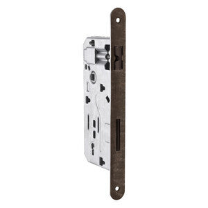 PATENT SERRATURA Q.8/90 BRONZATA 50 B. TONDO S/GACCIA- BONAITI SERRATURE- 5,0 pz