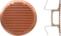 GRIGLIA AERAZIONE RAME ANTINS C/MOLLE  80/125- 1,0 pz