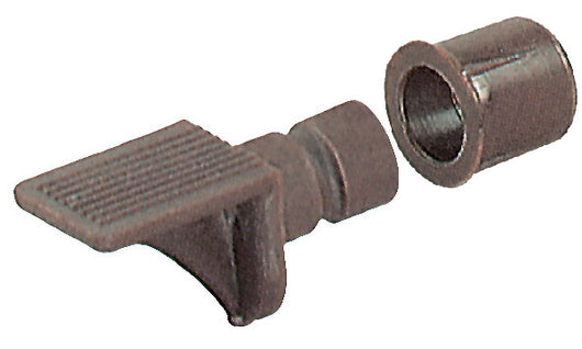 SC REGGIPIANO CON BUSSOLA PLASTICA MARRONE 10 PZ- 5,0 pz