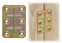 PIASTRA 162 DIRITTA ACCIAIO TROPIC 50X70 MM- ALDEGHI LUIGI SPA- 100,0 pz