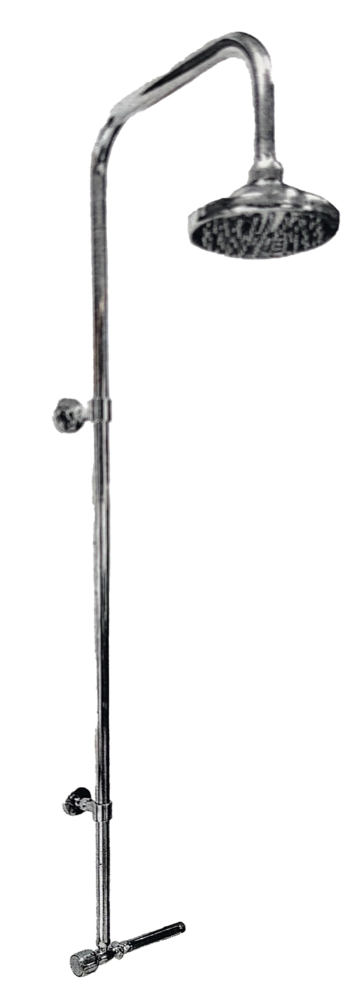 SOFFIONE DOCCIA CON TUBO E RUBINETTO CARAIBI- 1,0 pz