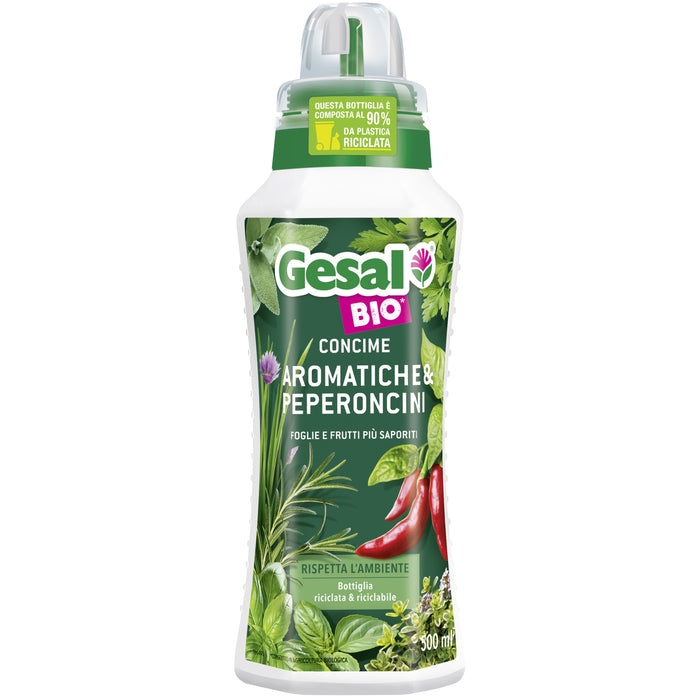GESAL CONCIME AROMATICHE E PEPERONCINI 500 ML- 12,0 pz