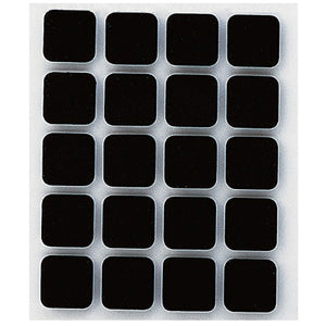 SPUGNA ANTISCIVOLO ADESIVA INOFIX 17X17MM CF 20 PZ- 22,0 confezione