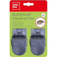 TRAPPOLA P/TOPI CON ESCA SUPERCAT 2 PZ- SWISSINNO SOLUTIONS AG- 8,0 blister