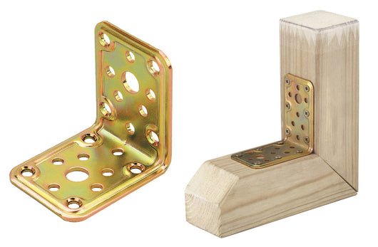 PIASTRA 771 ANGOLARE ACCIAIO TROPIC 50X 40X 40 MM- ALDEGHI LUIGI SPA- 50,0 pz