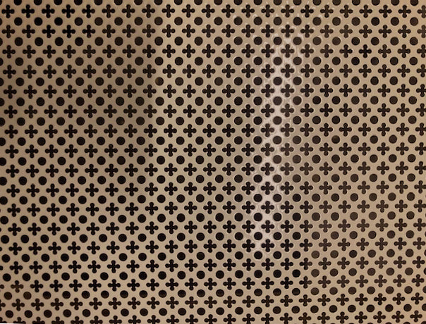 LAMIERA FORATA PER TERMOSIFONE BRONZO- 2,0 mq