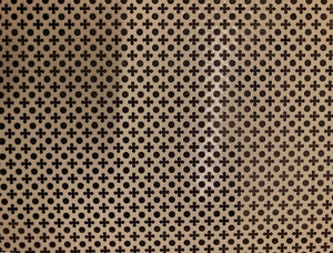 LAMIERA FORATA PER TERMOSIFONE BRONZO- 2,0 mq