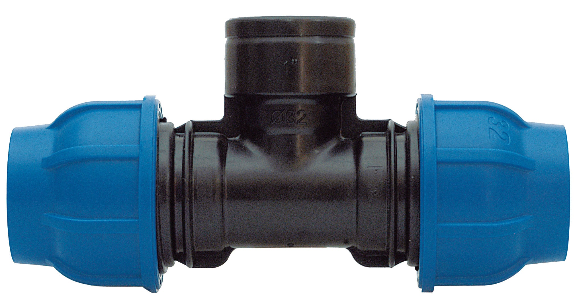 RACCORDO NYLON TEE F D 32 X 1 X 32 MM*- IRRITEC- 10,0 pz