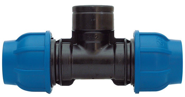 RACCORDO NYLON TEE F D 32 X 1 X 32 MM*- IRRITEC- 10,0 pz