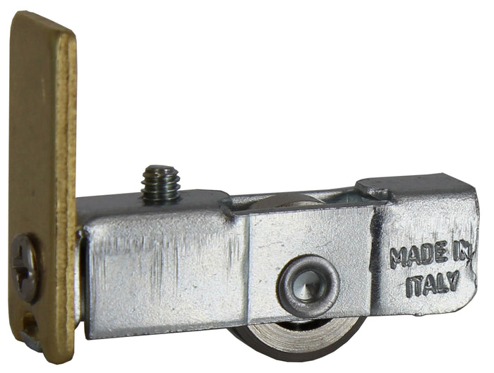 CARRELLO P/BINARIO ACCIAIO AD H PER CRISTALLO*- 100,0 pz