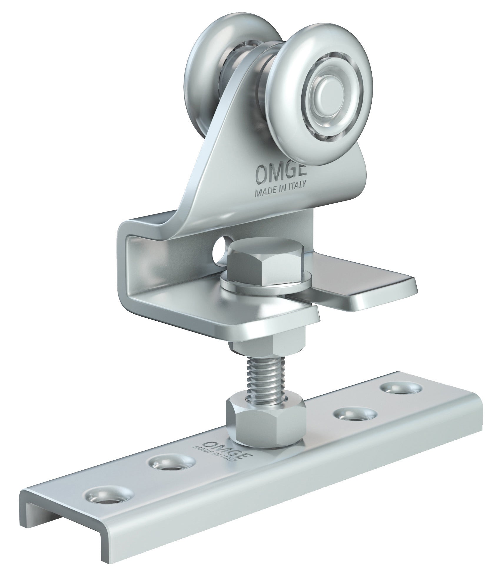 OMGE   22 CARRELLO A 2 RUOTE D 24 MM PORT 35 KG- 15,0 pz