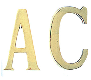 LETTERA B IN OTTONE 75 MM- 10,0 pz