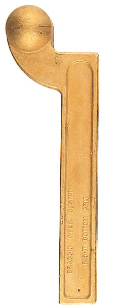 CARDINE INFERIORE DESTRO PORTA BATTENTE O. L.- TROPEX DESIGN- 1,0 pz