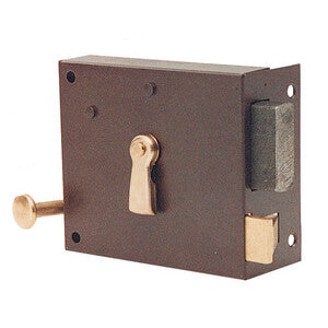 SERRATURA SCROCCO CATEN 2 MAND 175 DX  80X40 MM- BONAITI SERRATURE- 2,0 pz