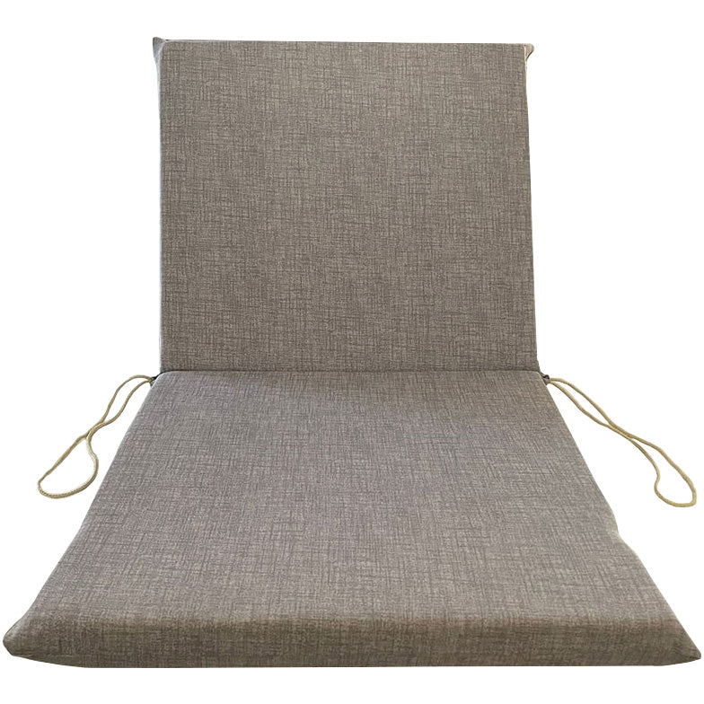 CUSCINO GARDEN GRIGIO SCHIEN.BASSO H.5 CM.90X50- 4,0 pz
