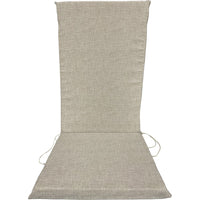 CUSCINO GARDEN BEIGE SCHIEN.ALTO H.5 CM.120X50- 4,0 pz