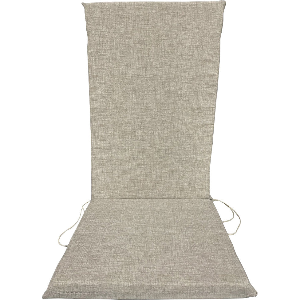 CUSCINO GARDEN BEIGE SCHIEN.ALTO H.5 CM.120X50- 4,0 pz