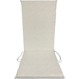 CUSCINO GARDEN ECRU SCHIEN.ALTO H.5 CM.120X50- 4,0 pz