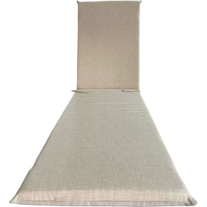 CUSCINO GARDEN ECRU LETTINO H.4,5 CM.180X60- 1,0 pz