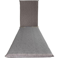 CUSCINO GARDEN GRIGIO LETTINO H.4,5 CM.180X60- 1,0 pz
