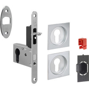 KIT PORTA SCORR NICCHIA QUADRA YALE EASY G500T BIANCO- 1,0 pz