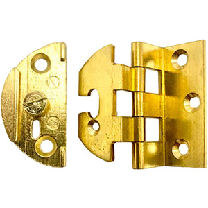 CERNIERA ALI ZANCATE CON ASOLA BRONZATA 40X35 MM- 6,0 pz