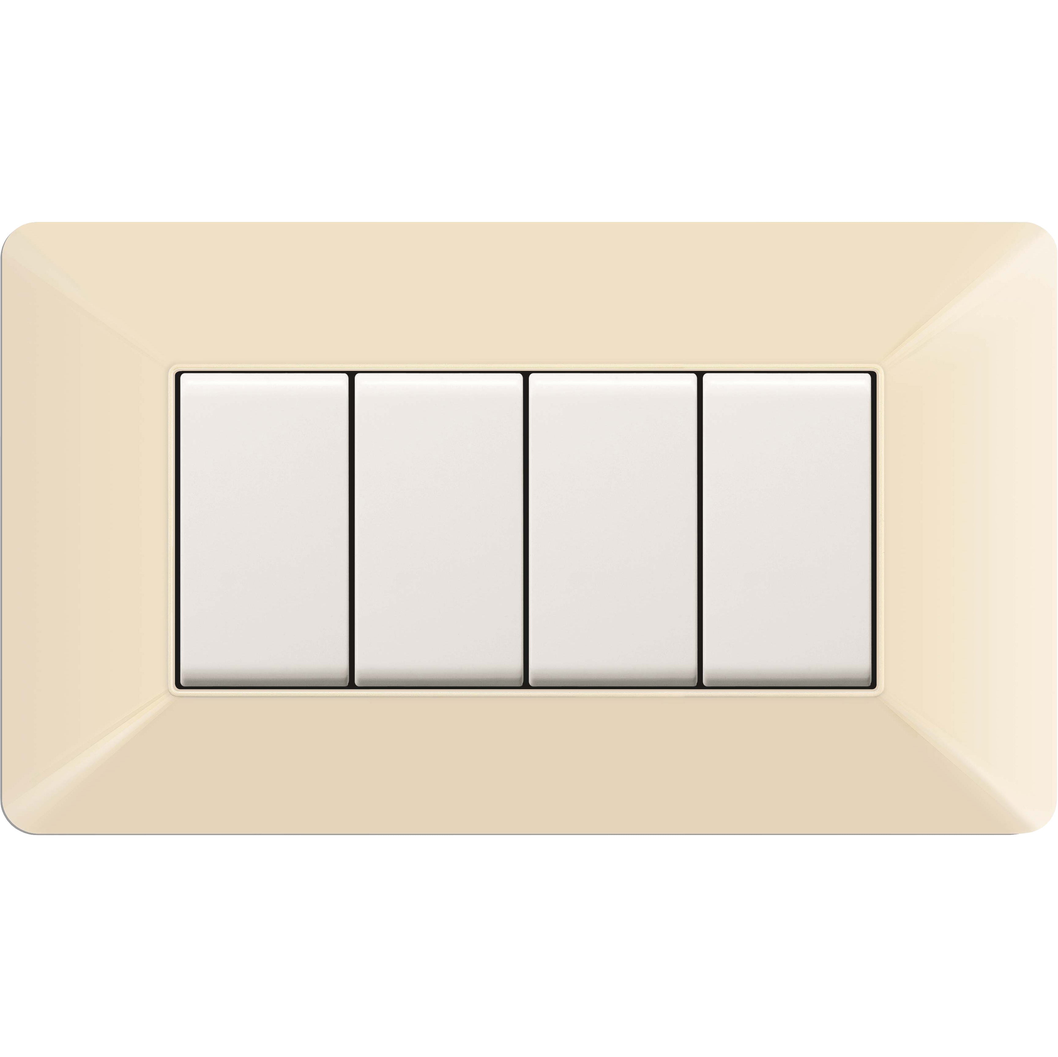 PLACCA EASY MATIX AVORIO 4P- 1,0 pz