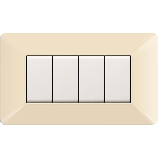 PLACCA EASY MATIX AVORIO 4P- 1,0 pz