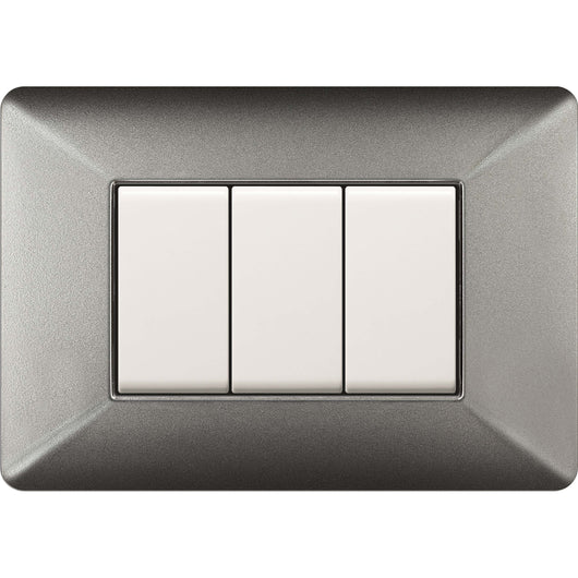 PLACCA EASY MATIX ALLUMINIO NOTTE 3P- 10,0 pz