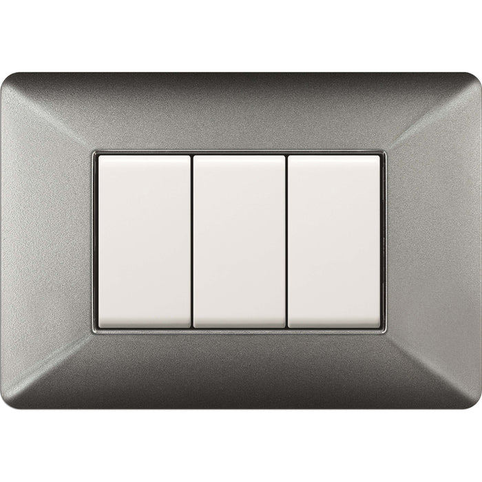 PLACCA EASY MATIX ALLUMINIO NOTTE 3P- 10,0 pz